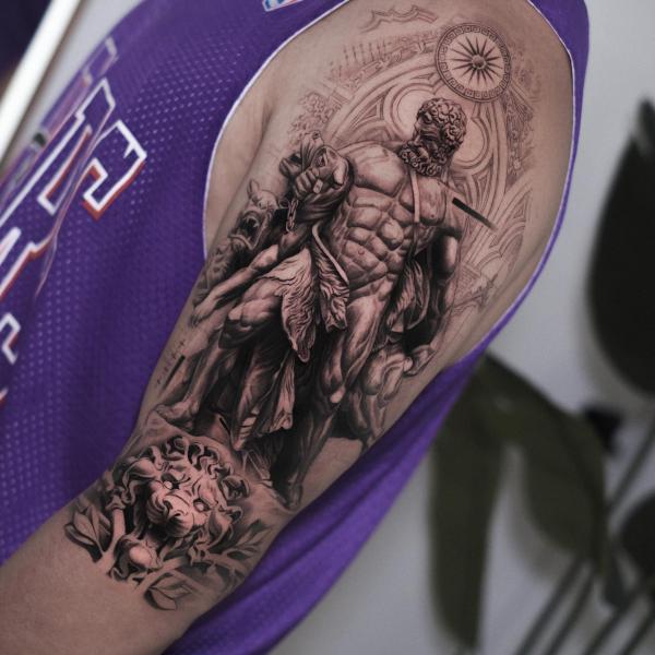 60 Cerberus Tattoo Designs with Meaning