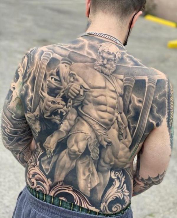 60 Cerberus Tattoo Designs with Meaning