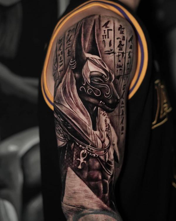 50 Egyptian Hieroglyphics Tattoo Designs with Meaning