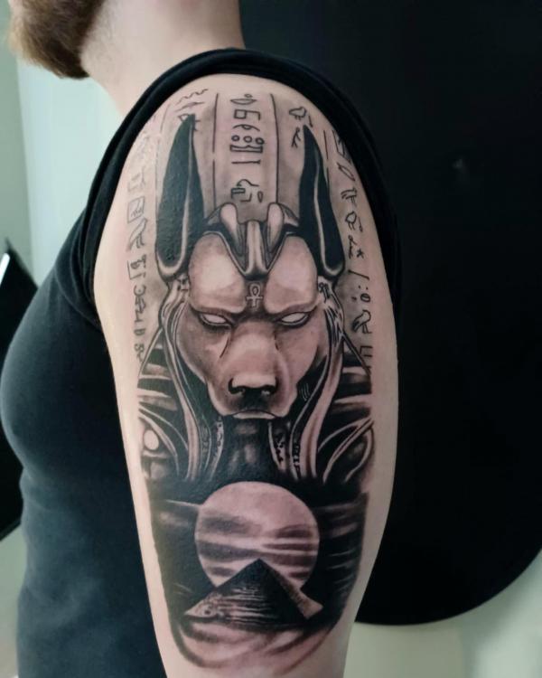 50 Egyptian Hieroglyphics Tattoo Designs with Meaning