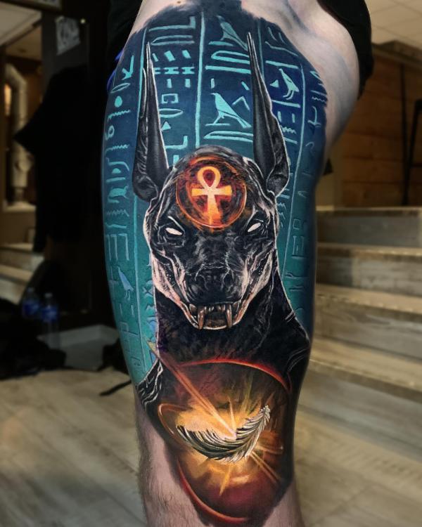 50 Egyptian Hieroglyphics Tattoo Designs with Meaning