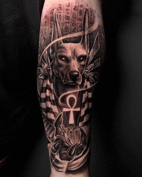 50 Egyptian Hieroglyphics Tattoo Designs with Meaning