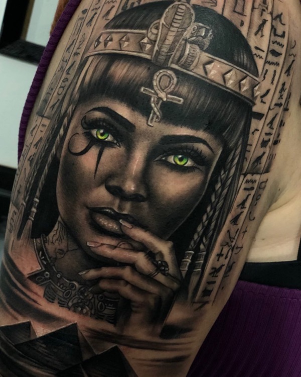 50 Egyptian Hieroglyphics Tattoo Designs with Meaning