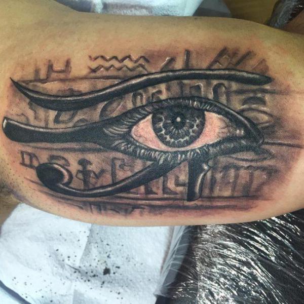 50 Egyptian Hieroglyphics Tattoo Designs with Meaning