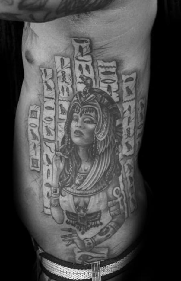 50 Egyptian Hieroglyphics Tattoo Designs with Meaning