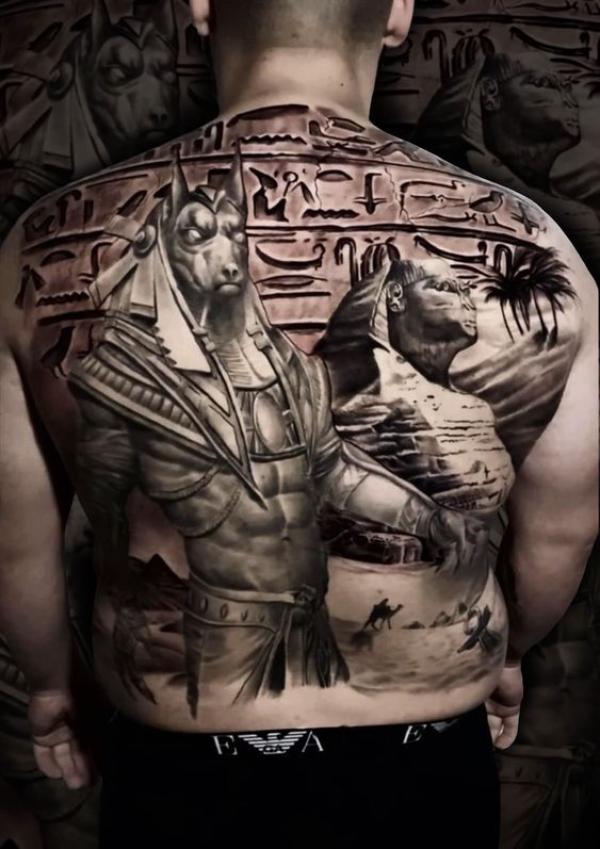 50 Egyptian Hieroglyphics Tattoo Designs with Meaning