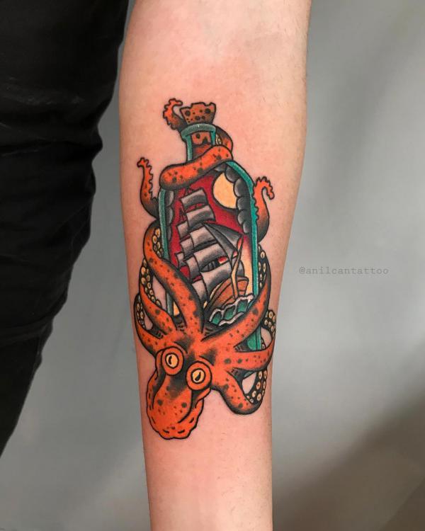 90 Kraken Tattoo ideas: Design and Meaning