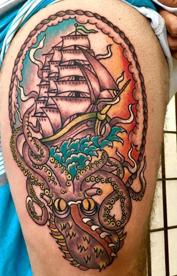90 Kraken Tattoo ideas: Design and Meaning