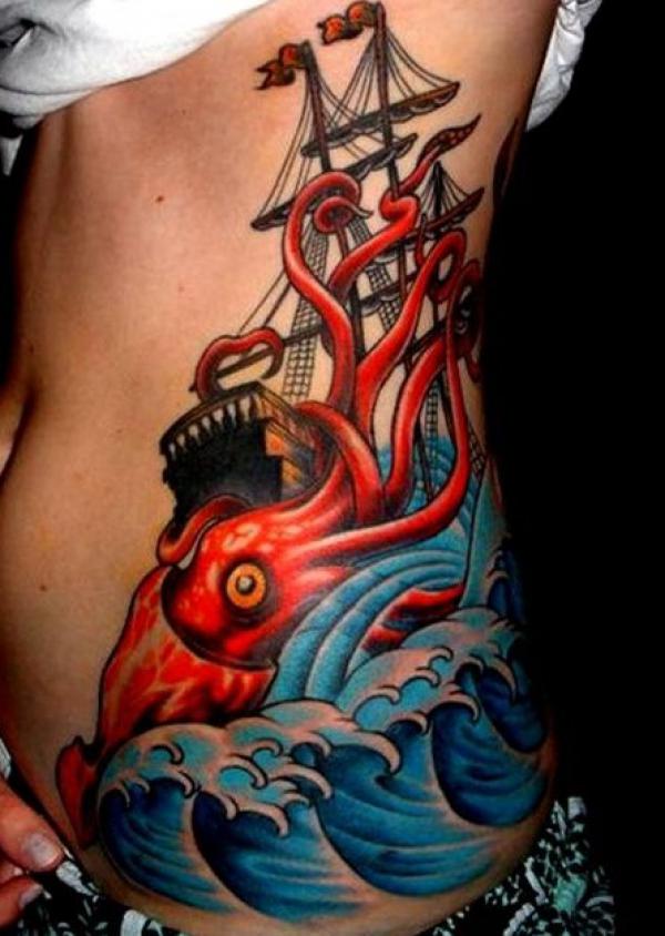 90 Kraken Tattoo ideas: Design and Meaning