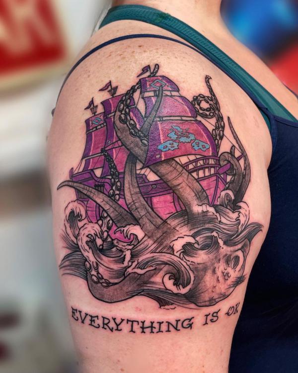 90 Kraken Tattoo ideas: Design and Meaning