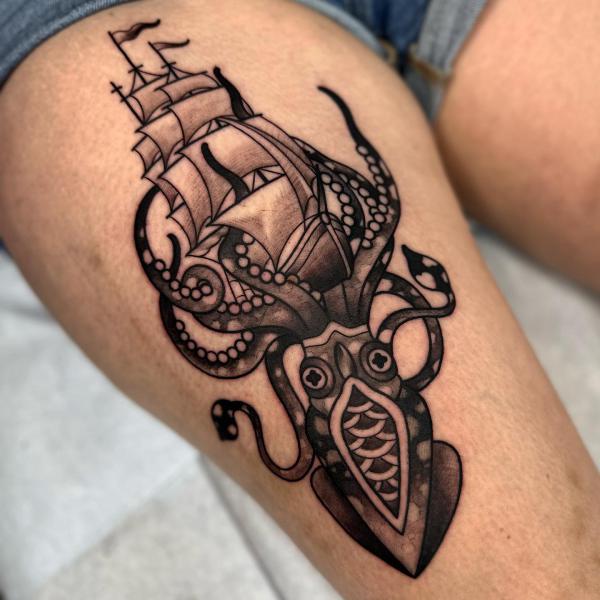 90 Kraken Tattoo ideas: Design and Meaning