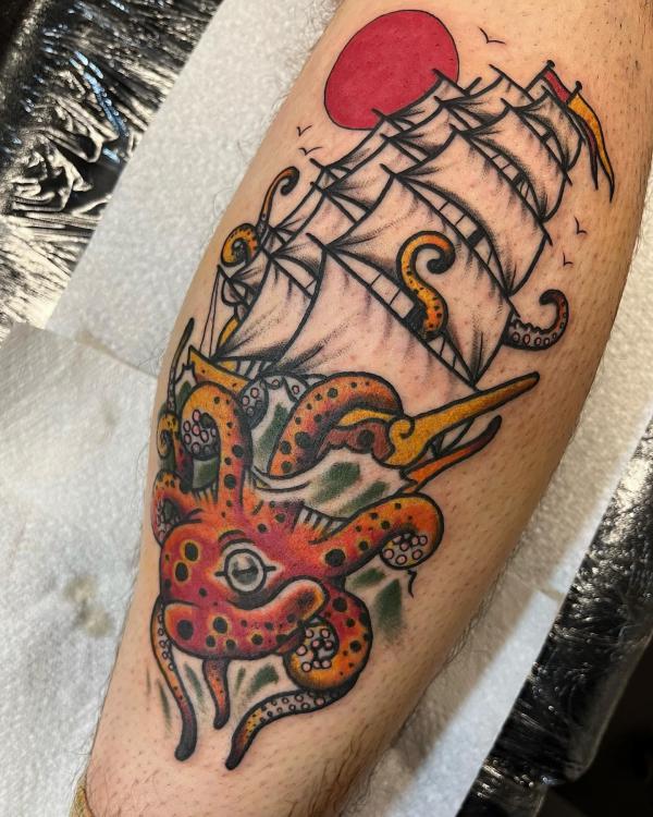 90 Kraken Tattoo ideas: Design and Meaning