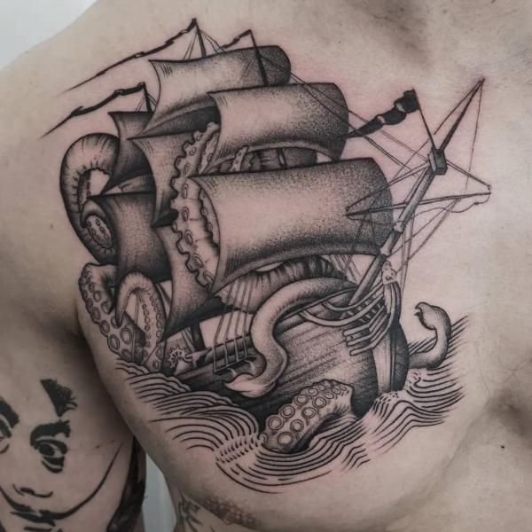 90 Kraken Tattoo ideas: Design and Meaning