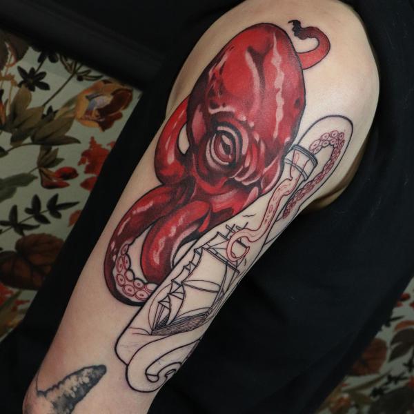 90 Kraken Tattoo ideas: Design and Meaning