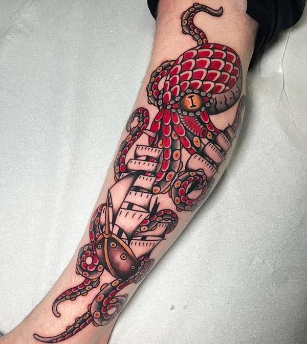 90 Kraken Tattoo ideas: Design and Meaning