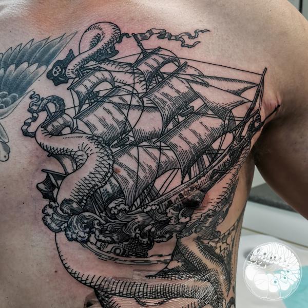 90 Kraken Tattoo ideas: Design and Meaning