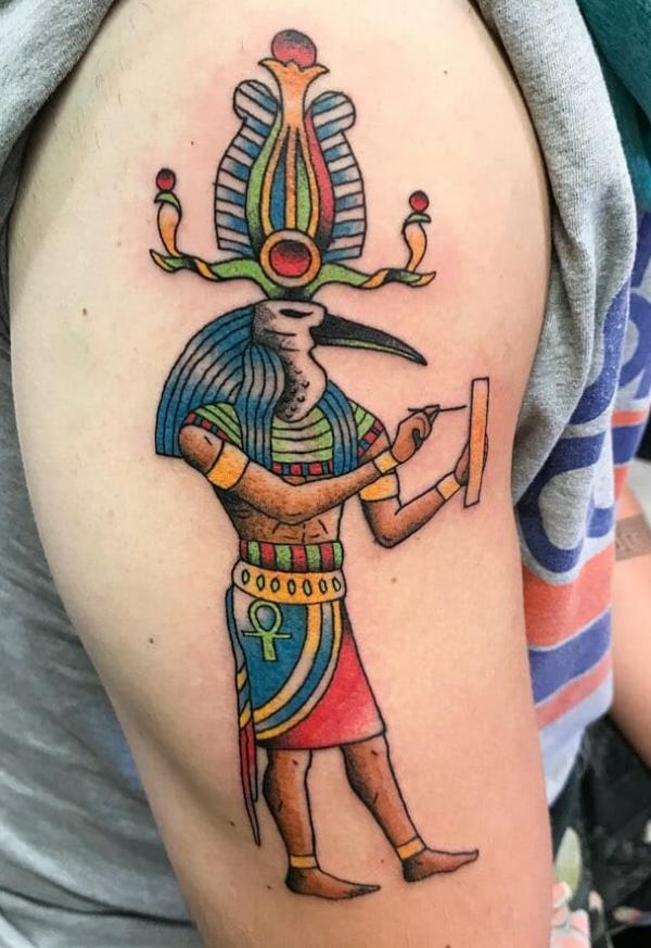 35 Thoth Tattoo Designs with Meaning