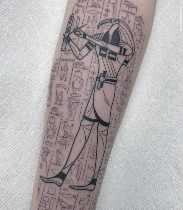 35 Thoth Tattoo Designs with Meaning