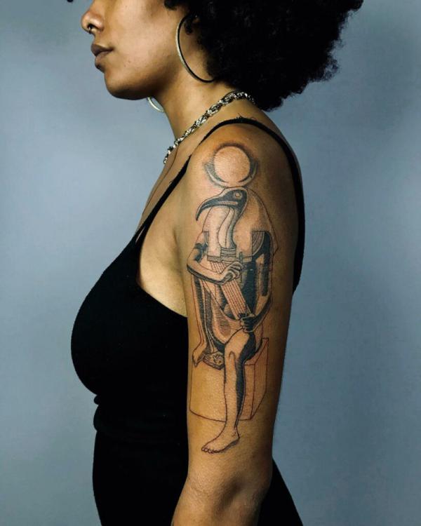 35 Thoth Tattoo Designs with Meaning