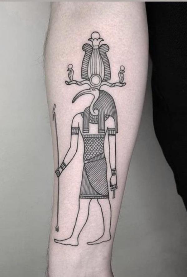 35 Thoth Tattoo Designs with Meaning