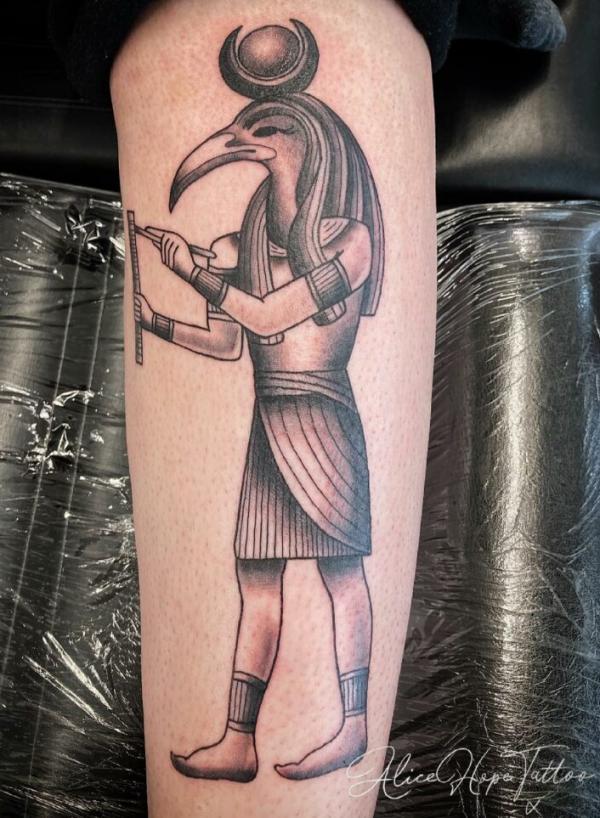 35 Thoth Tattoo Designs with Meaning