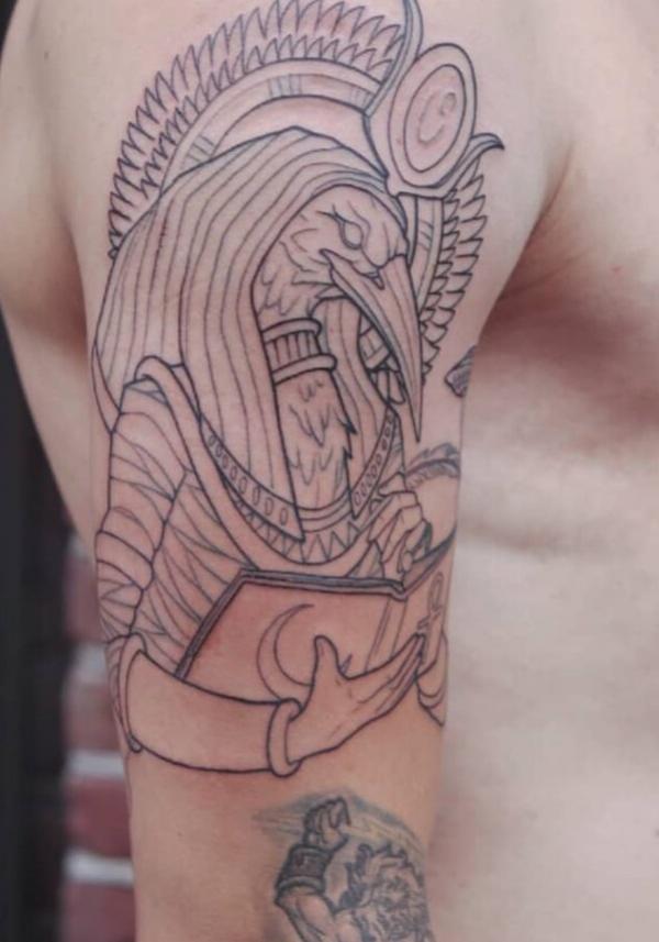 35 Thoth Tattoo Designs with Meaning