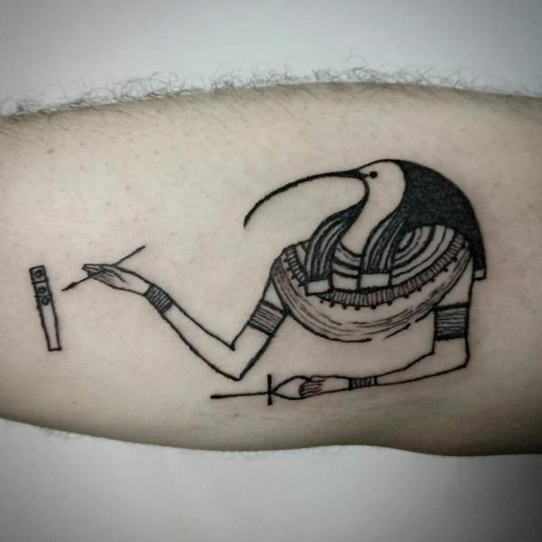 35 Thoth Tattoo Designs with Meaning
