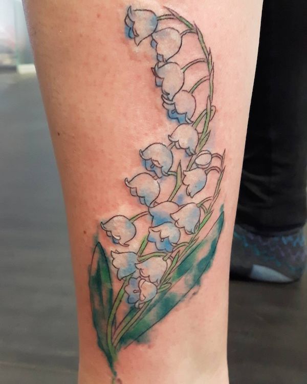 Floral Watercolor Tattoos: A Symphony of Color on Skin