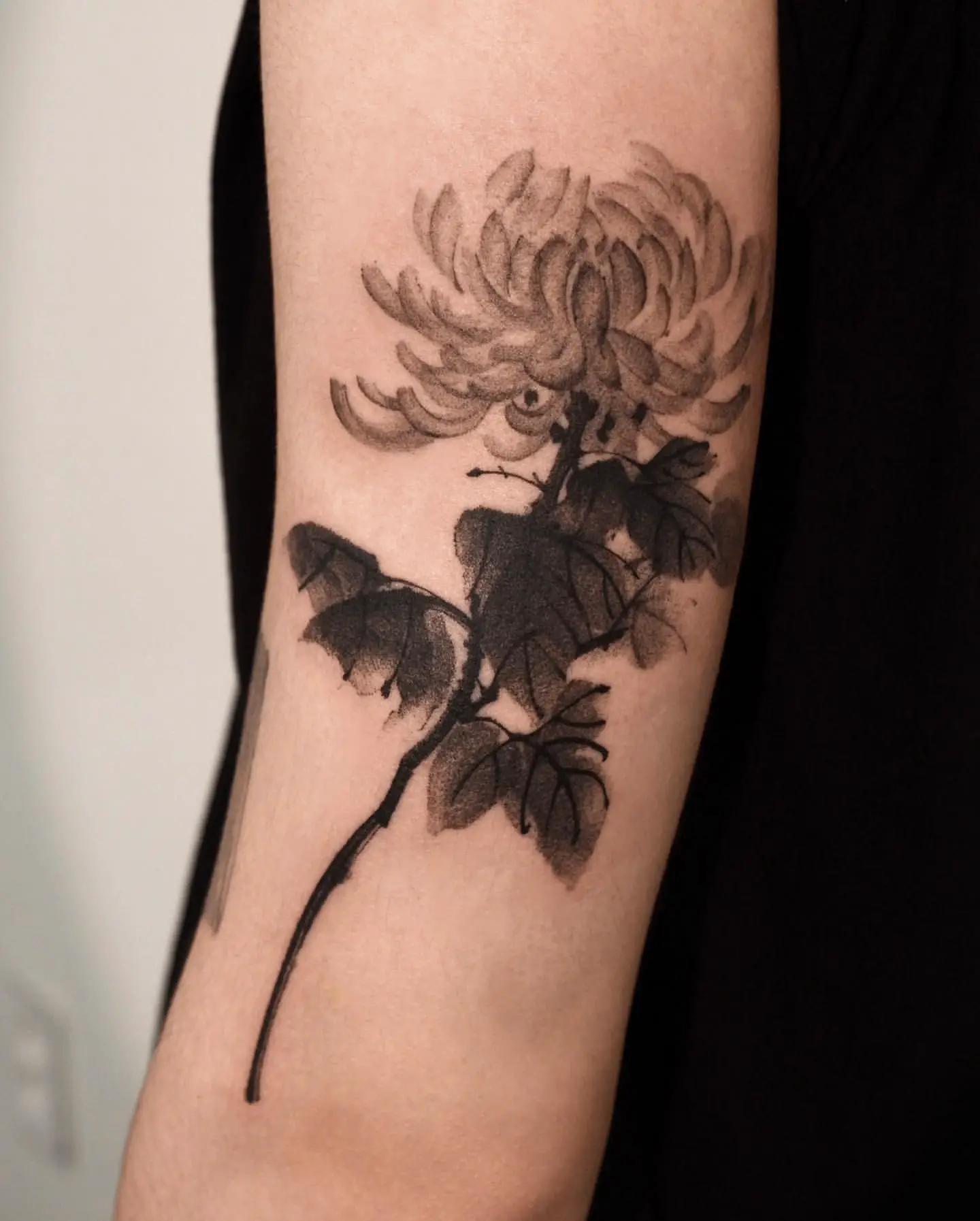 Floral Watercolor Tattoos: A Symphony of Color on Skin