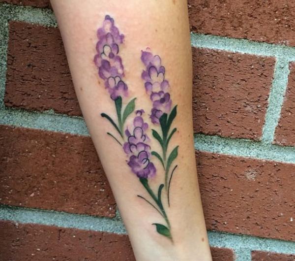 Floral Watercolor Tattoos: A Symphony of Color on Skin
