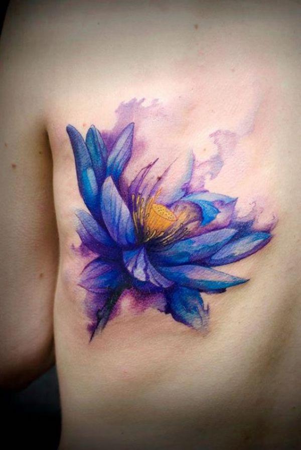 Floral Watercolor Tattoos: A Symphony of Color on Skin