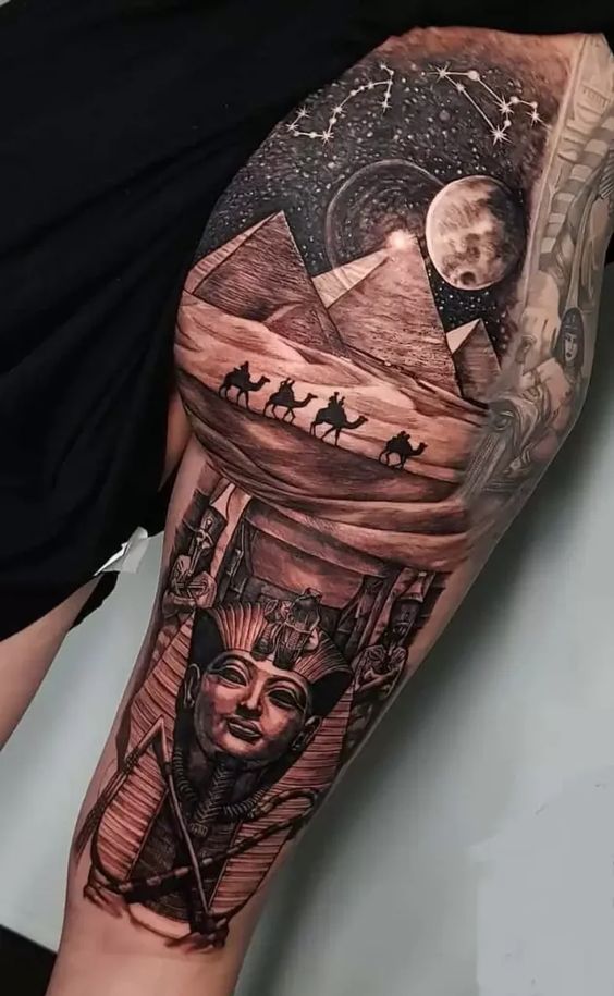 70 Egyptian Pyramid Tattoo Ideas: Design and Meaning
