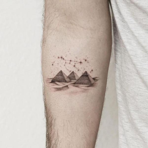 70 Egyptian Pyramid Tattoo Ideas: Design and Meaning