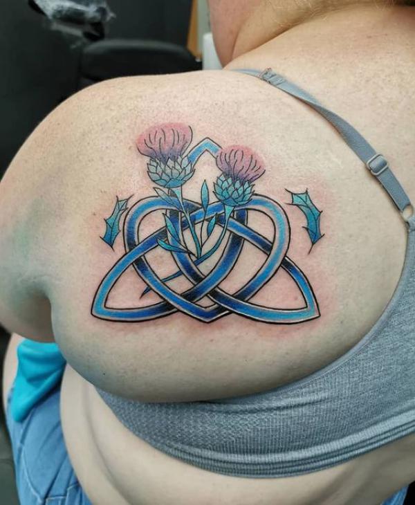 100 Thistle Tattoo Designs with Meaning