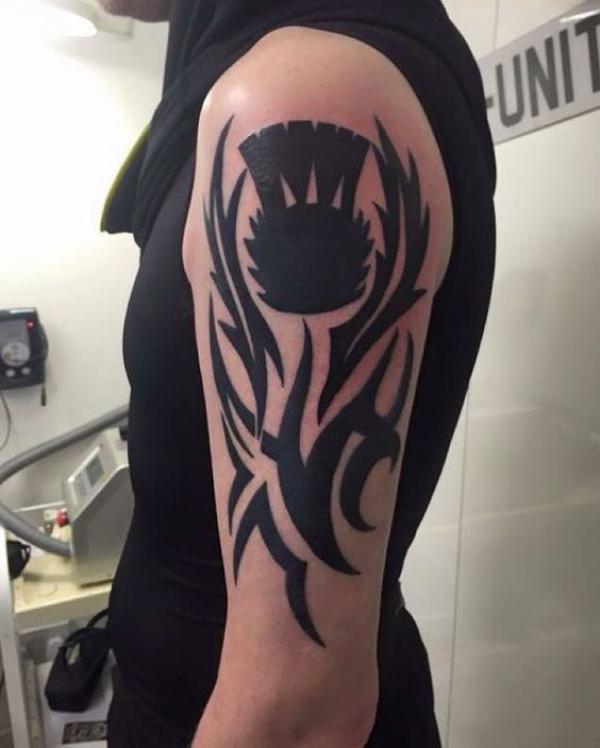 100 Thistle Tattoo Designs with Meaning