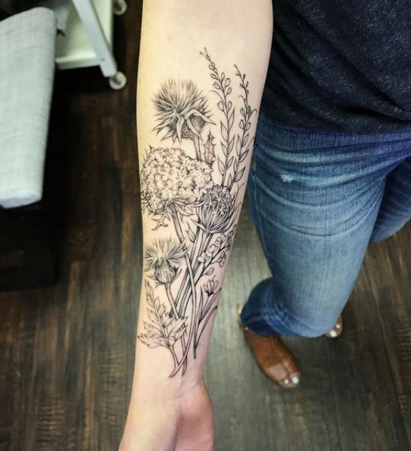 100 Thistle Tattoo Designs with Meaning
