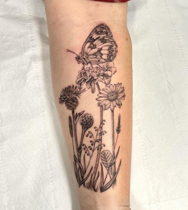 100 Thistle Tattoo Designs with Meaning