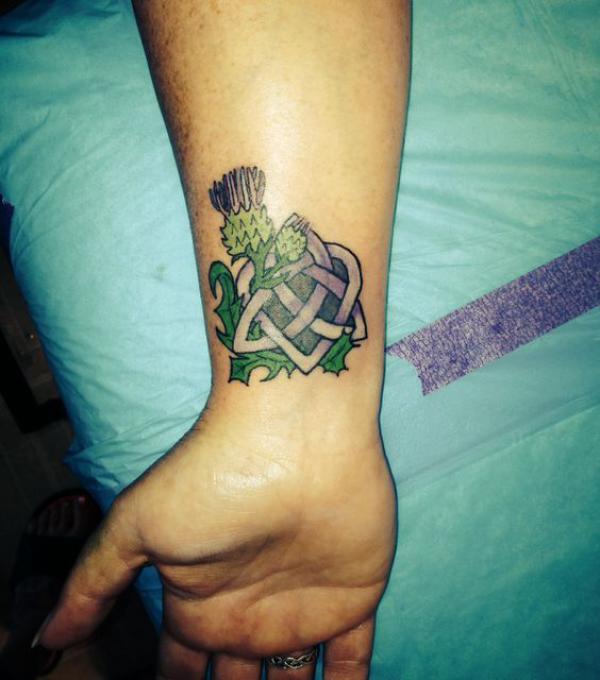 100 Thistle Tattoo Designs with Meaning