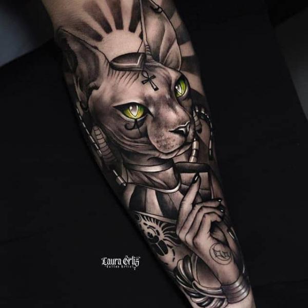 40 Bastet Tattoo Designs with Meaning
