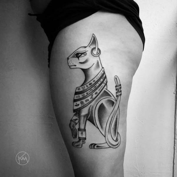 40 Bastet Tattoo Designs with Meaning