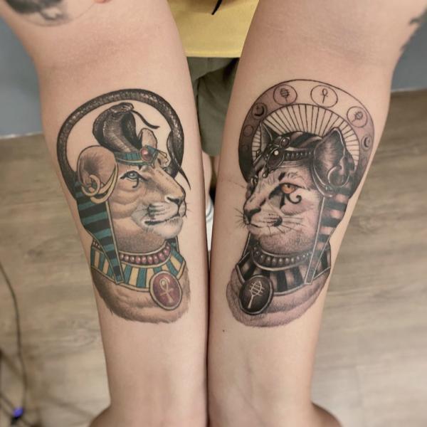 40 Bastet Tattoo Designs with Meaning