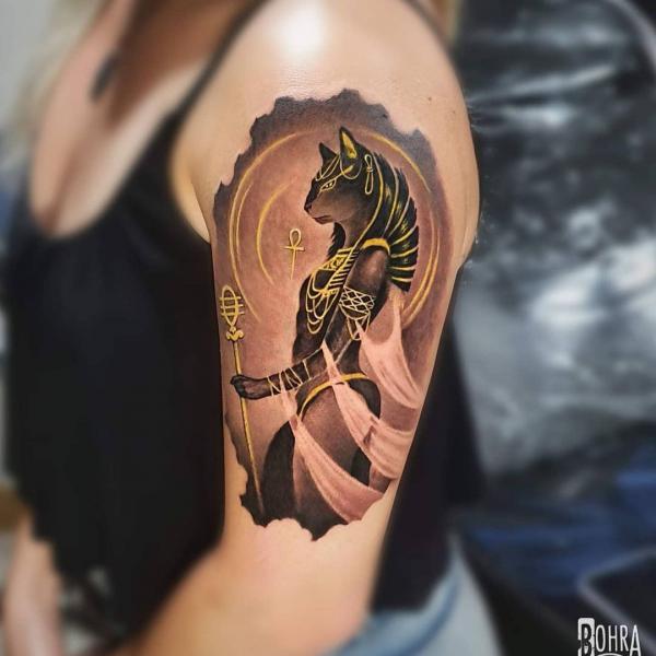 40 Bastet Tattoo Designs with Meaning