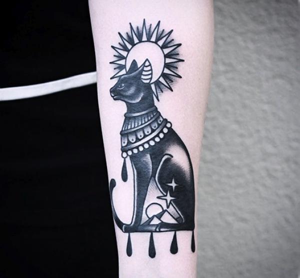40 Bastet Tattoo Designs with Meaning