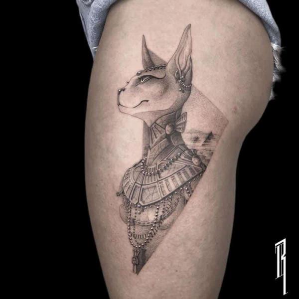 40 Bastet Tattoo Designs with Meaning