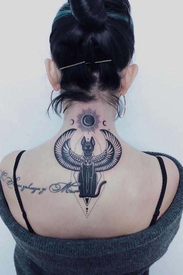 40 Bastet Tattoo Designs with Meaning
