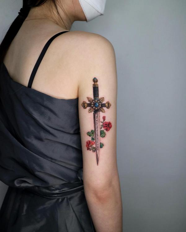 80 Back of Arm Tattoo Designs and Ideas