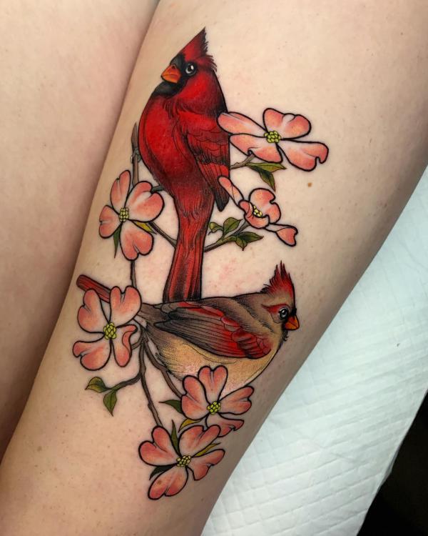 120 Cardinal Tattoos: A Symbol of Passion and Elegance