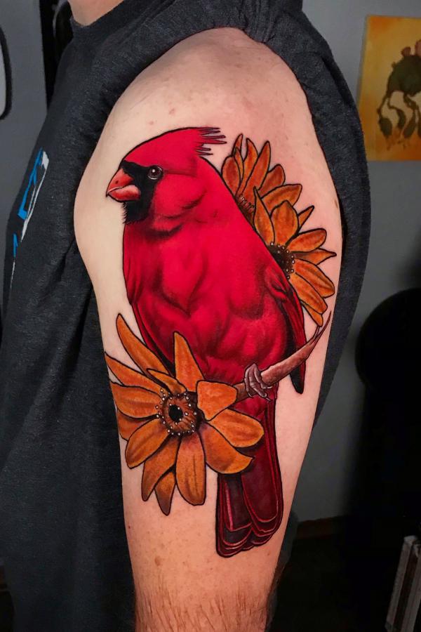 120 Cardinal Tattoos: A Symbol of Passion and Elegance