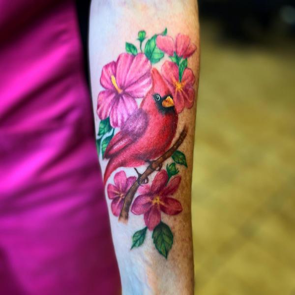 120 Cardinal Tattoos: A Symbol of Passion and Elegance