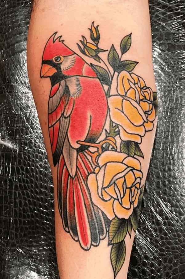 120 Cardinal Tattoos: A Symbol of Passion and Elegance